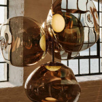 Melt Mini LED Ljuskrona Bronze Melt Mini LED Ljuskrona Bronze