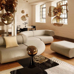 Melt Mini LED Ljuskrona Bronze Melt Mini LED Ljuskrona Bronze