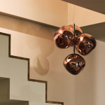 Melt Mini LED Ljuskrona Copper Melt Mini LED Ljuskrona Copper