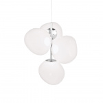 Melt Mini LED Ljuskrona Opalescent/Silver Melt Mini LED Ljuskrona Opalescent/Silver