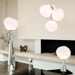 Melt Mini LED Ljuskrona Opalescent/Gold Melt Mini LED Ljuskrona Opalescent/Gold