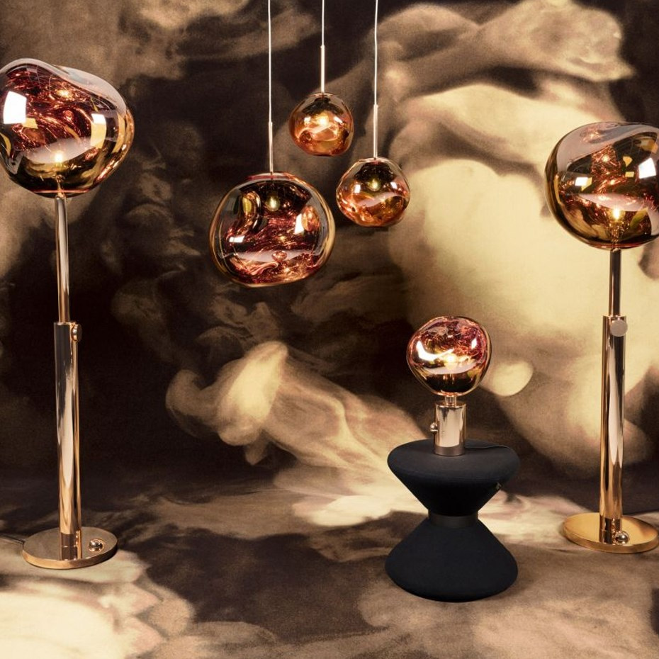 Melt Golvlampa Copper