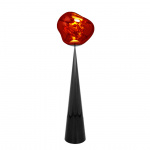 Melt Cone Fat LED Golvlampa Copper Melt Cone Fat LED Golvlampa Copper