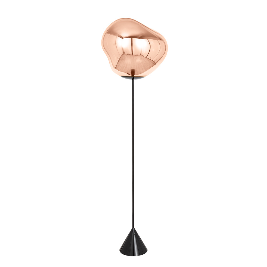Melt Cone Slim LED Golvlampa Copper
