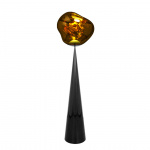Melt Cone Fat LED Golvlampa Gold