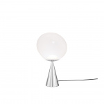 Tom Dixon Melt Cone Fat LED Bordslampa Opalescent/Silver Tom Dixon Melt Cone Fat LED Bordslampa Opalescent/Silver