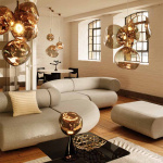 Melt LED Pendel Bronze Melt LED Pendel Bronze