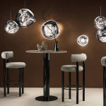 Melt LED Pendel Silver Melt LED Pendel Silver