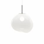 Melt Pendel Opalescent/Silver Melt Pendel Opalescent/Silver