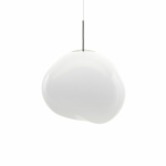 Melt Pendel Opalescent/Silver Melt Pendel Opalescent/Silver