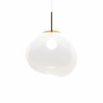 Melt Pendel Opalescent/Gold Melt Pendel Opalescent/Gold