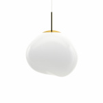 Melt Pendel Opalescent/Gold Melt Pendel Opalescent/Gold