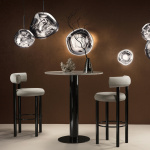 Melt Mini LED Pendel Silver Melt Mini LED Pendel Silver