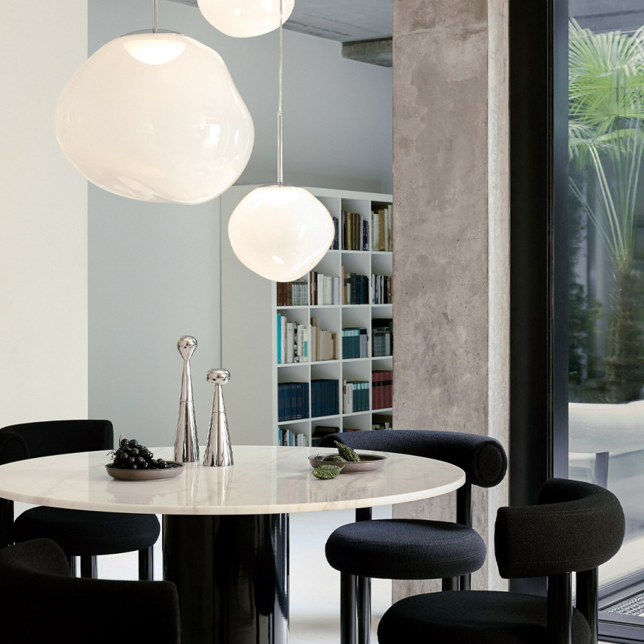 Melt Mini Pendel Opalescent/Silver