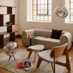 Melt Portable Large LED Golvlampa/Pendel Silver Melt Portable Large LED Golvlampa/Pendel Silver