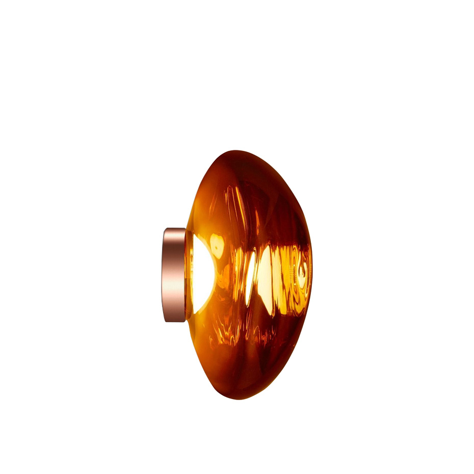 Melt Surface LED Taklampa/Vägglampa Copper