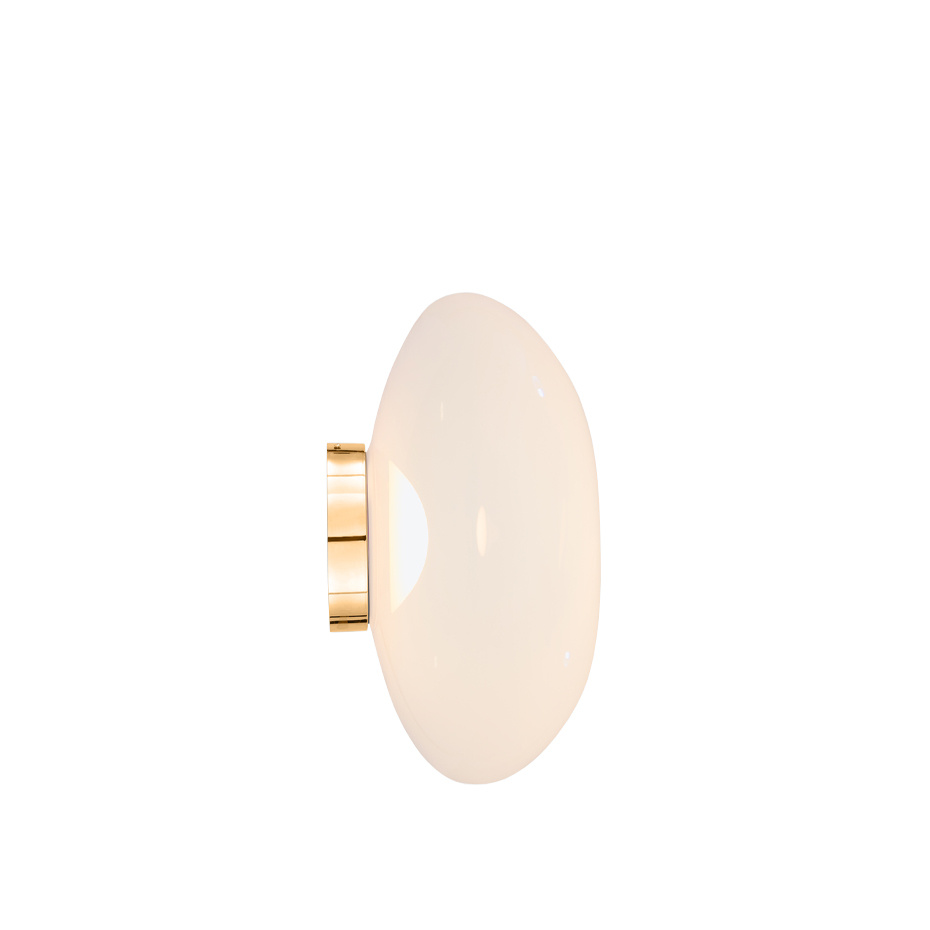 Melt Surface LED Taklampa/Vägglampa Opalescent/Gold