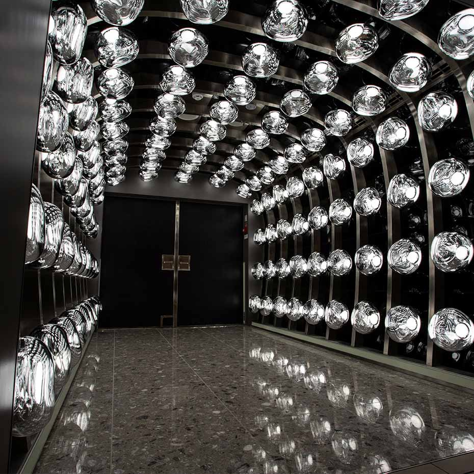 Melt Mini Surface LED Taklampa/Vägglampa Silver