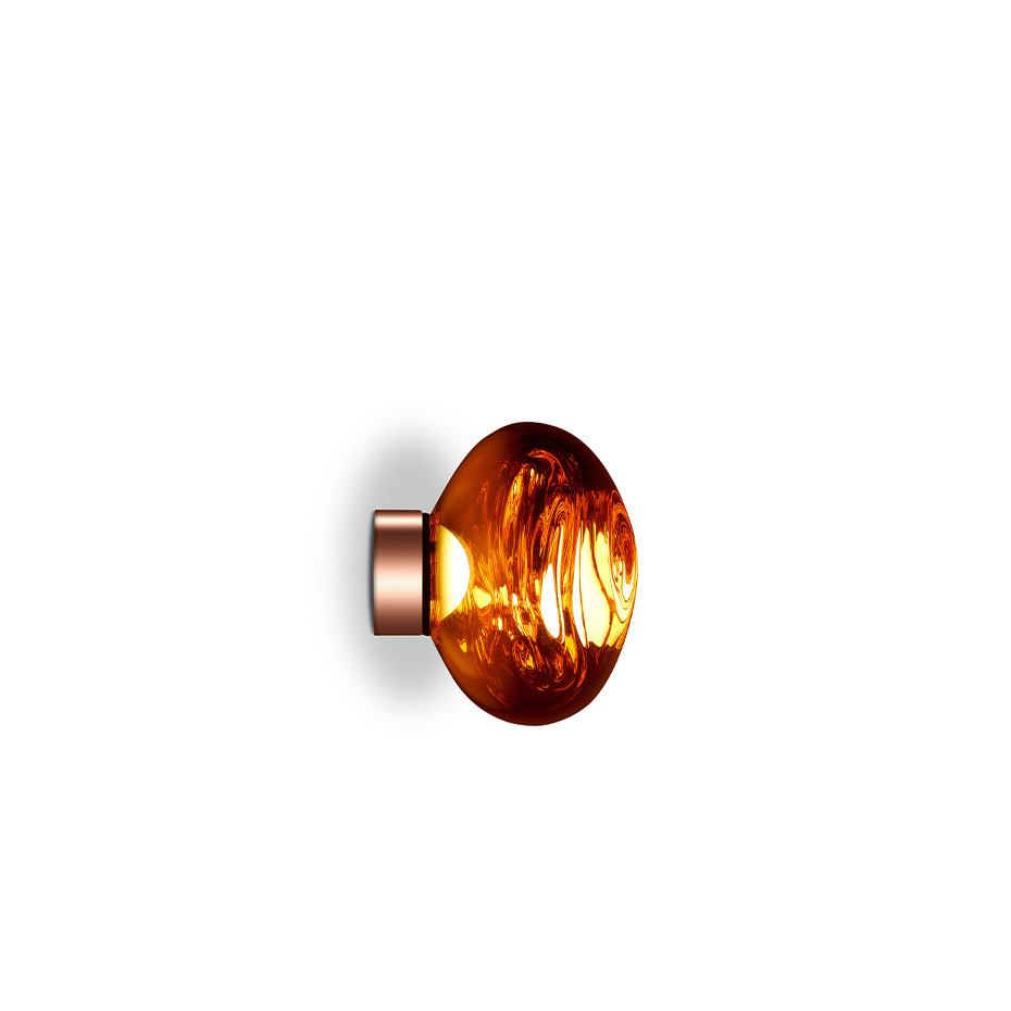 Tom Dixon Melt Mini Surface LED Taklampa/Vägglampa Copper