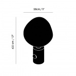 Melt Bordslampa Copper Melt Bordslampa Copper