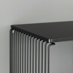 Panton Wire Top Panel Single 34,8cm Black Marble