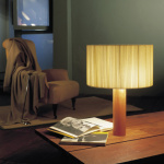 Moragas Bordslampa Sapeli Wood/Natural Ribbon Moragas Bordslampa Sapeli Wood/Natural Ribbon