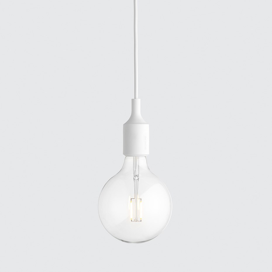 E27 Pendel White