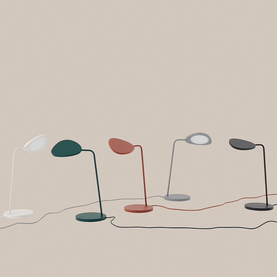 Leaf Bordslampa Dark Green