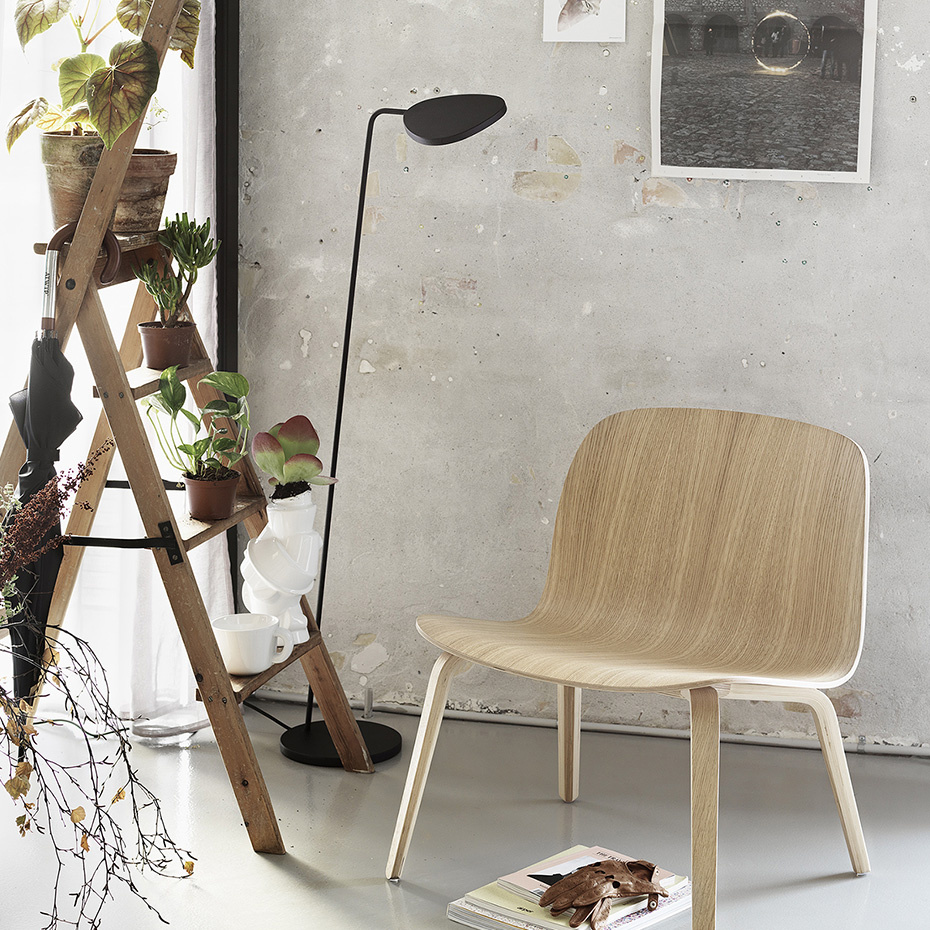 Leaf Golvlampa White