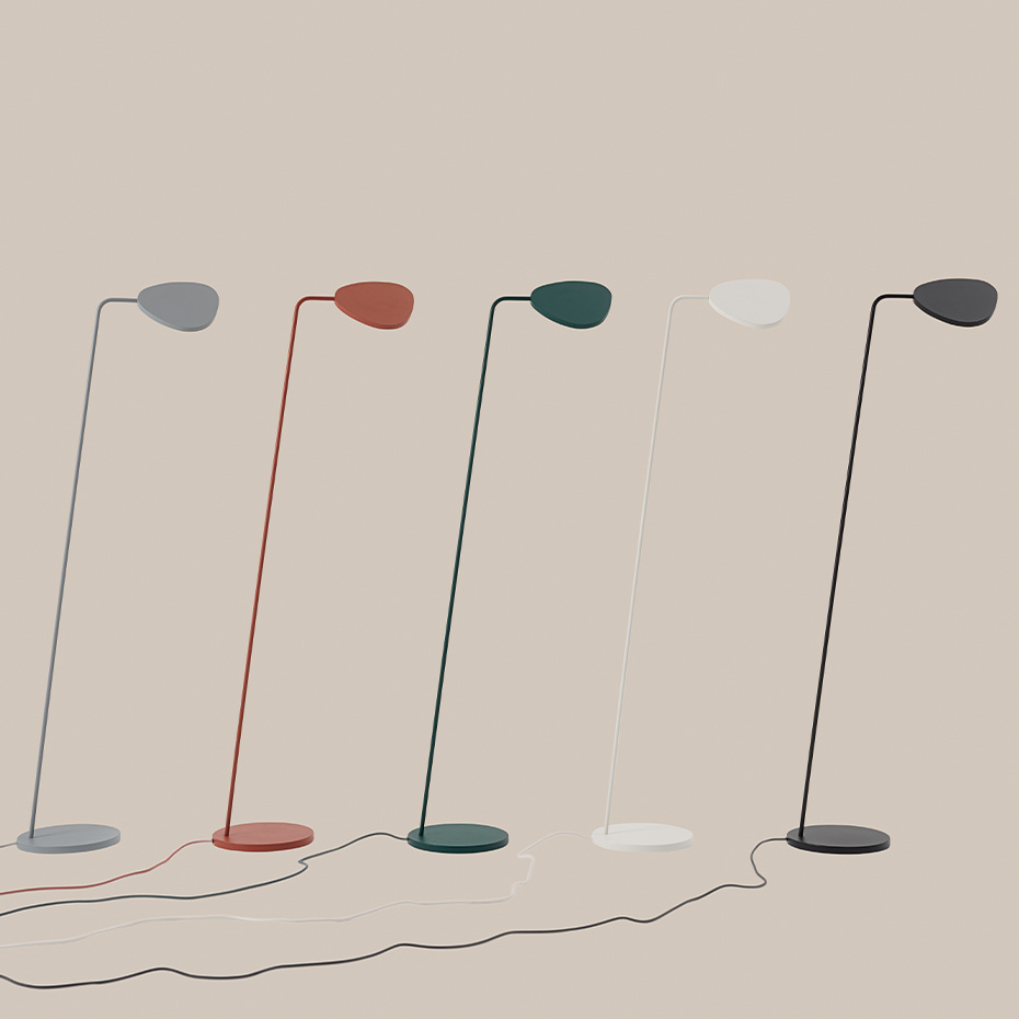 Leaf Golvlampa Dark Green