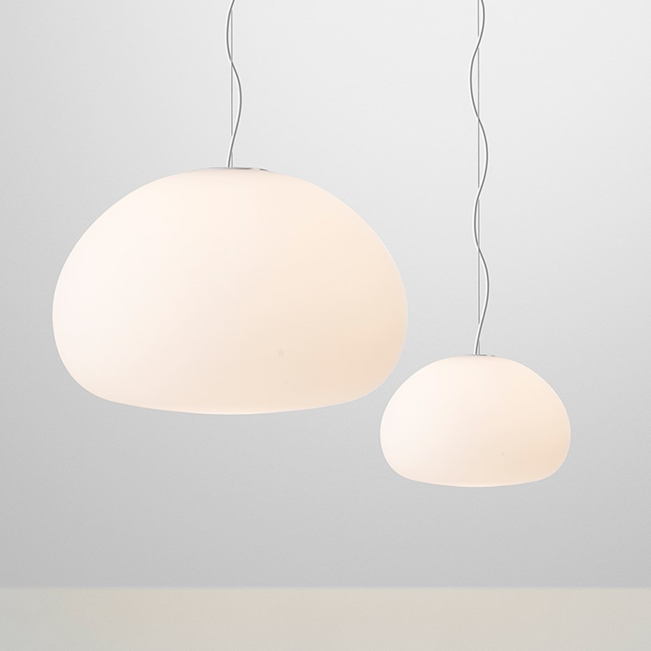 Fluid Pendel Small Opal