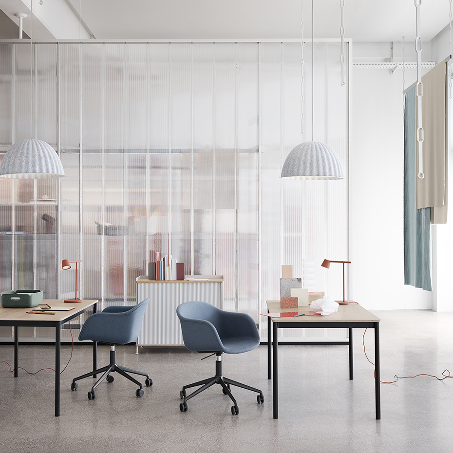 Under The Bell Pendel Ø55 White Mélange