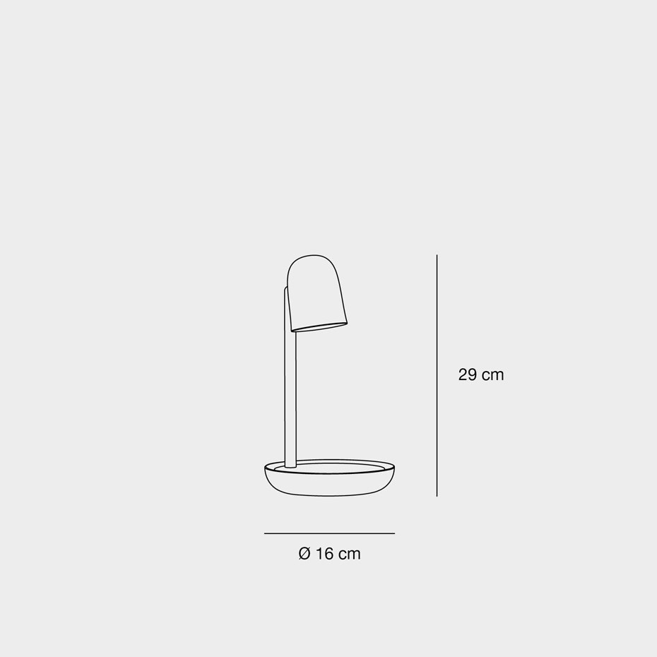 Focus Bordslampa Black