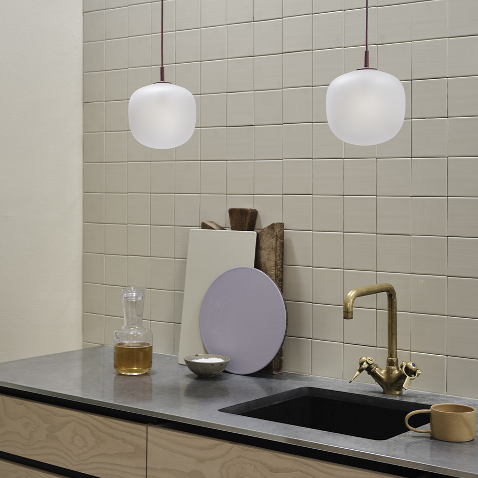 Rime Pendel Ø25 Deep Red