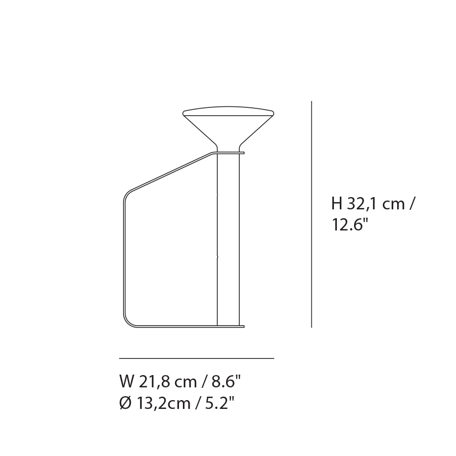 Piton Portable Bordslampa Black