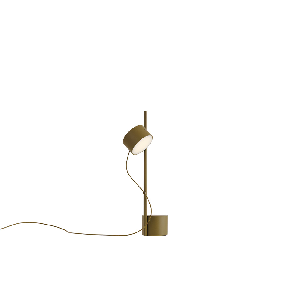 Post Bordslampa Brown Green