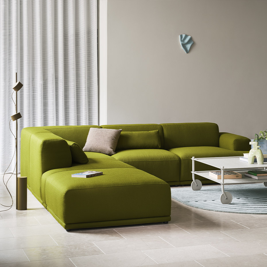 Post Golvlampa Brown Green