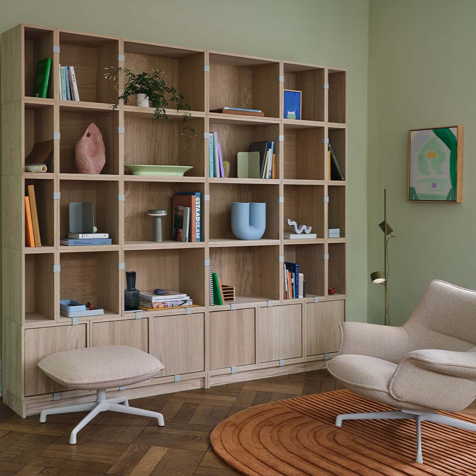 Post Golvlampa Brown Green