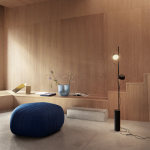 Post Golvlampa Black Post Golvlampa Black