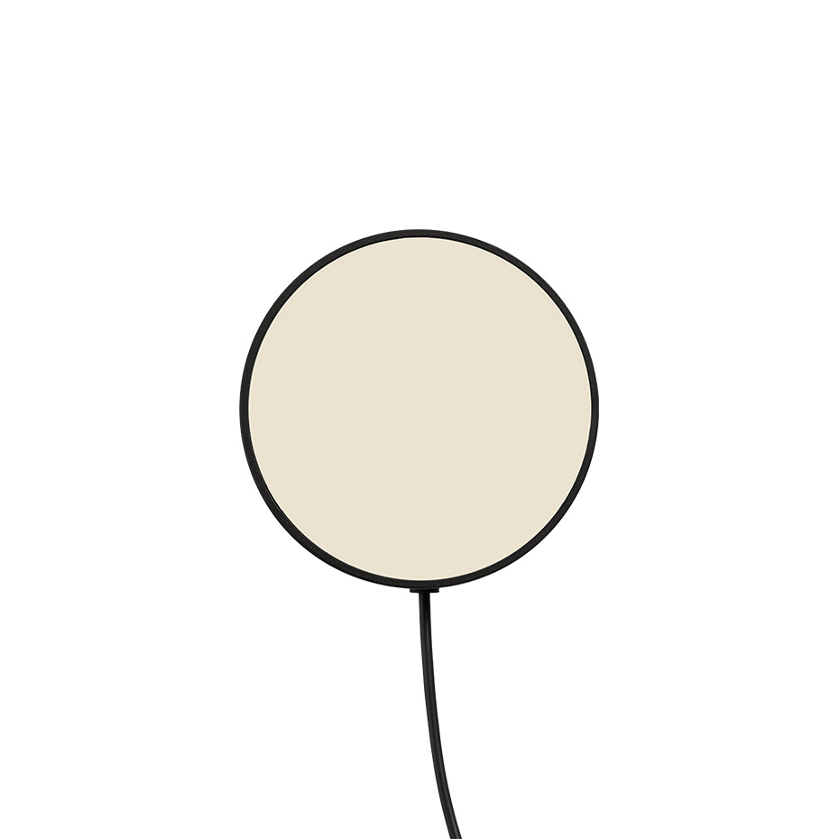 Post Vägglampa Black