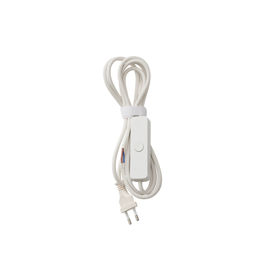 Calm Cord With Dimmer And Plug 2,5m White