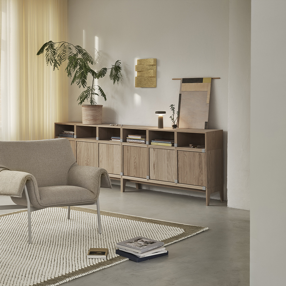 Ease Portable Bordslampa Taupe