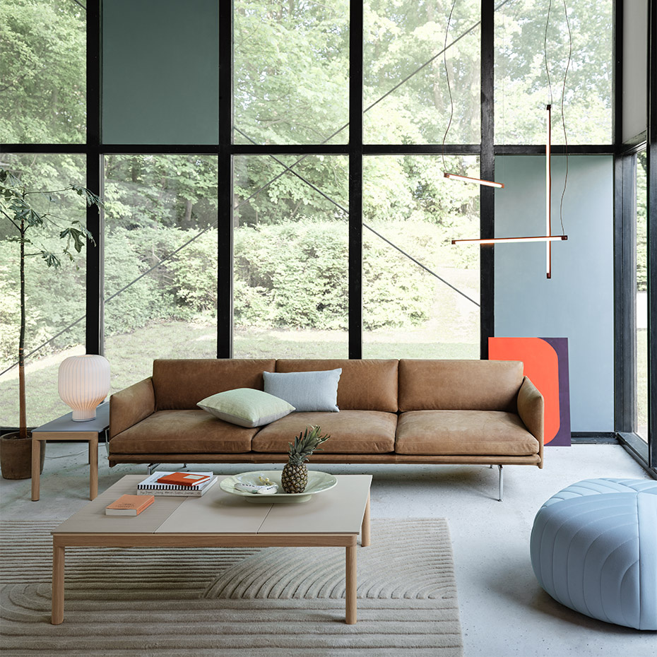 Fine Pendel 120cm Grey