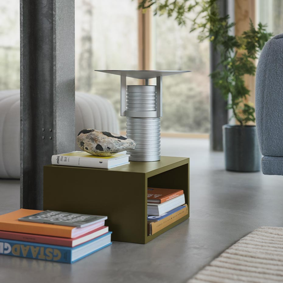 Set Bordslampa Aluminum