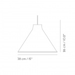 Top Pendel Ø38 Grey Top Pendel Ø38 Grey