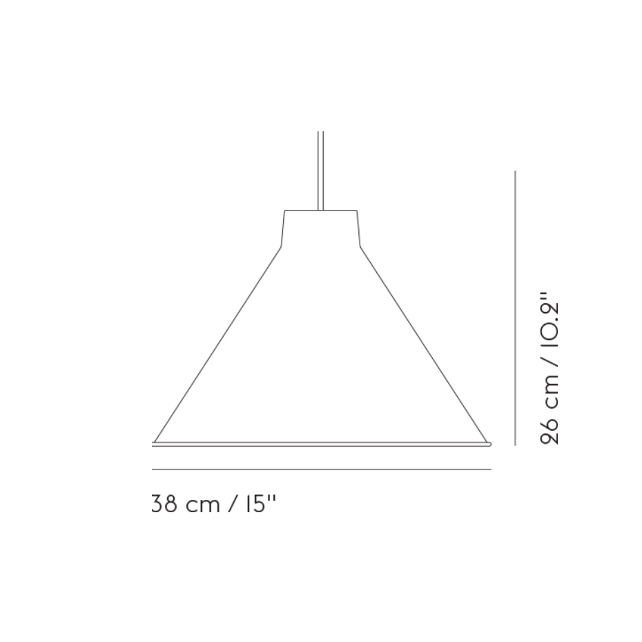 Top Pendel Ø38 Sand