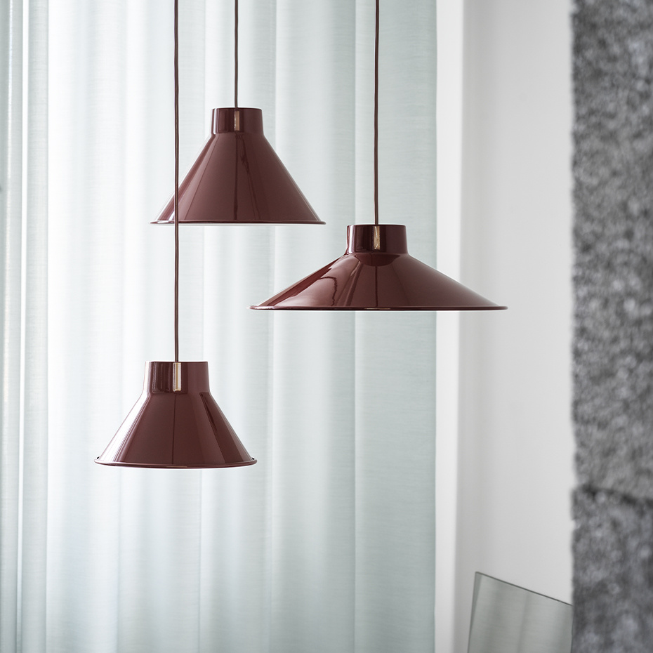 Top Pendel Ø21 Deep Red