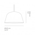 Ambit Pendel Ø40 Grey Ambit Pendel Ø40 Grey