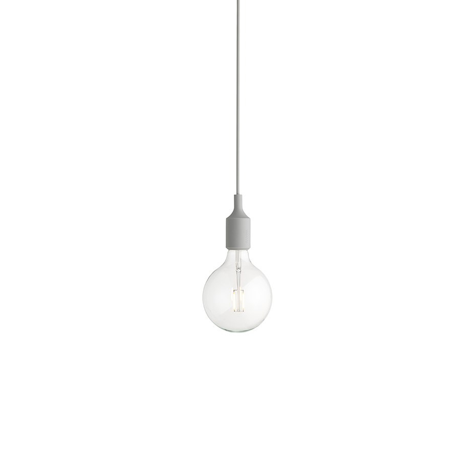 E27 Pendel Light Grey