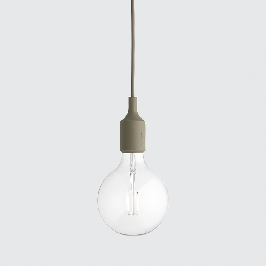 E27 Pendel Olive